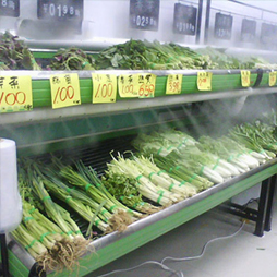 超市菜品貨架微霧保濕